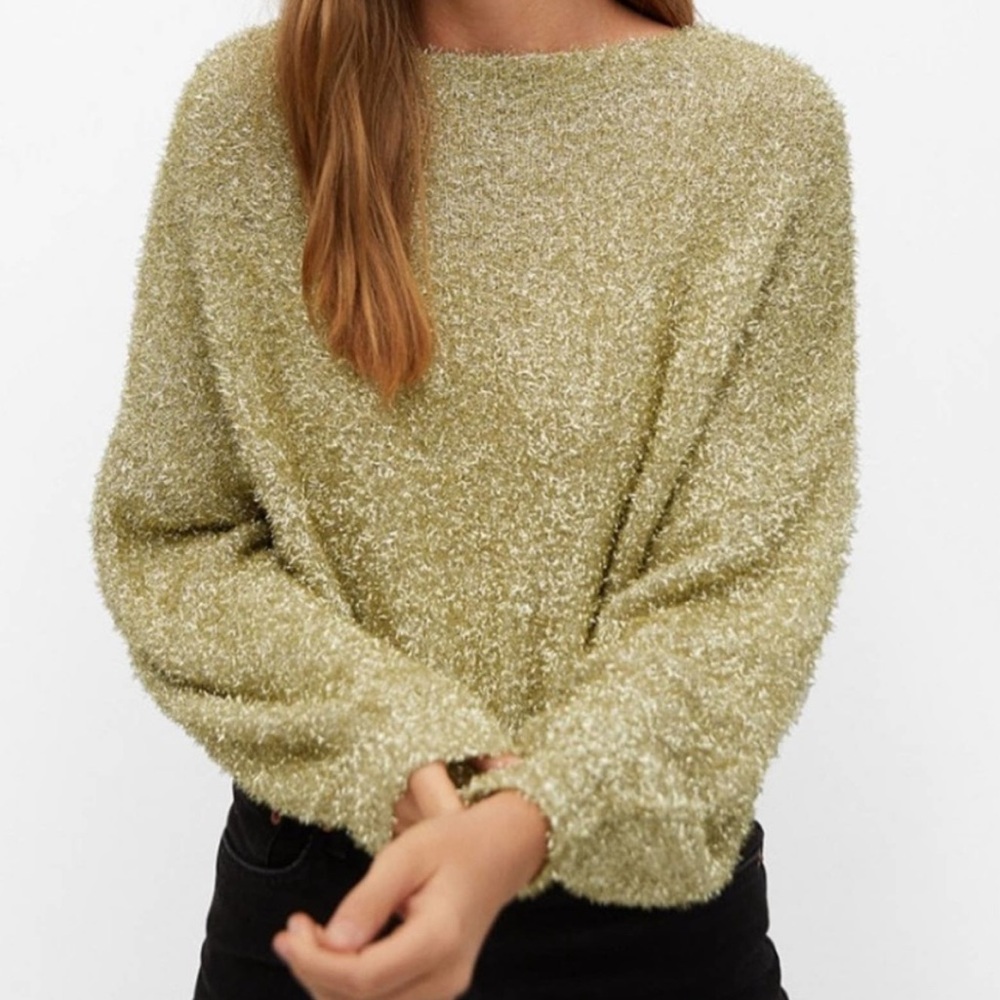 MANGO TEXTURED SWEATER - Picture 4 of 8